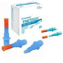 LANCETTE PUNGIDITO FINETOUCH 23 GAUGE 25 PEZZI LANCETTE PUNGIDITO FINETOUCH 23 GAUGE 25 PEZZI