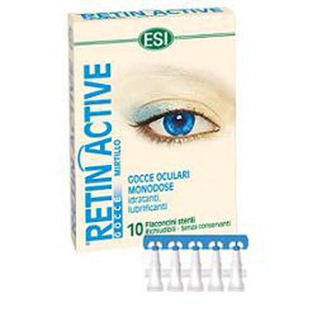 ESI RETIN ACTIVE MIRTILLO GOCCE OCULARI 10 FLACONCINI MONODOSE DA 0,5 ML image not present