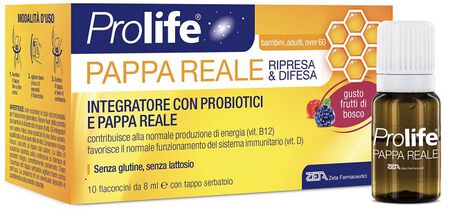 PROLIFE PAPPA REALE 10 FLACONI DA 8 ML image not present