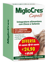 MIGLIOCRES 60+60 CAPSULE 60 G PROMOZIONE