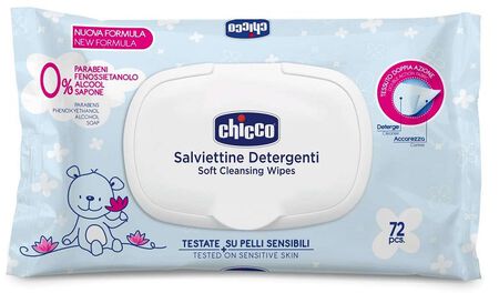 CHICCO COSMESI SALVIETTE 72 PEZZI PLAQ image not present