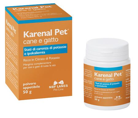 KARENAL PET POLVERE FLACONE 50 G image not present
