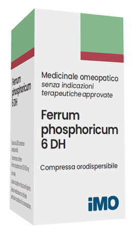 FERRUM PHOSPHORICUMORICUM 6 DH 200 COMPRESSE image not present