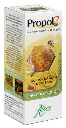 PROPOL2 EMF SPRAY NO ALCOOL FRAGOLA E CILIEGIA 30 ML image not present