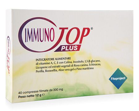 IMMUNOTOP PLUS 40 COMPRESSE image not present