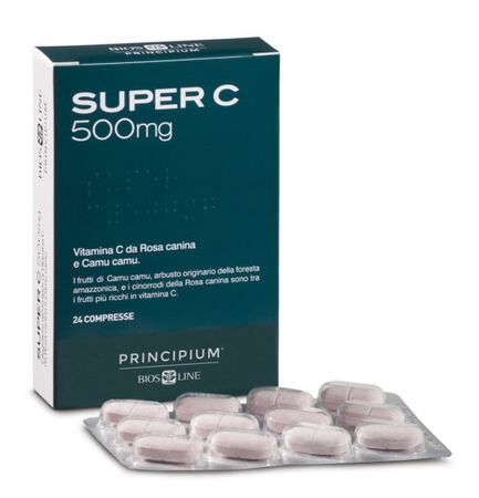 PRINCIPIUM SUPER C 500 24 COMPRESSE 24,2 G image not present