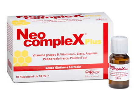NEOCOMPLEX PLUS 10 FLACONCINI MONODOSE 10 ML image not present