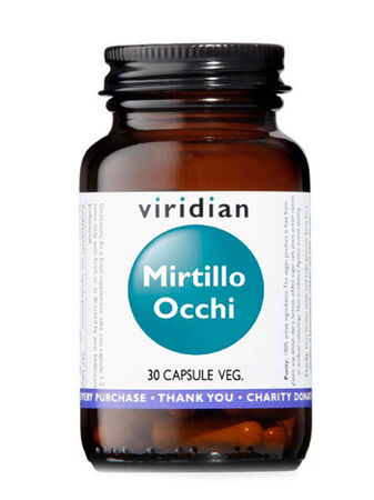 VIRIDIAN MIRTILLO OCCHI 30 CAPSULE image not present