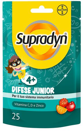 SUPRADYN DIFESE JUNIOR 25 CARAMELLE GOMMOSE image not present