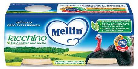 MELLIN OMOGENEIZZATO TACCHINO 2 X 80 G image not present