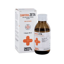 CANFORA (ZETA FARMACEUTICI)*soluz cutanea oleosa 100 ml 10%