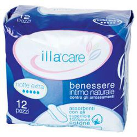ILLA CARE ASSORBENTE NOTTE EXTRA 12 PEZZI image not present