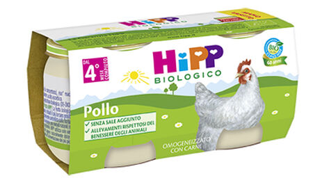 HIPP BIO HIPP BIO OMOGENEIZZATO POLLO 2X80 G image not present