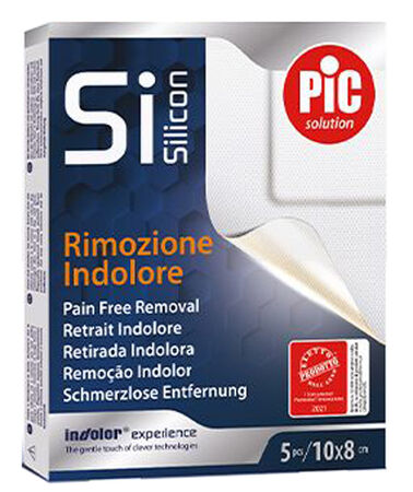 CEROTTO PIC POSTOP SILICONE 5X7 5 PEZZI image not present