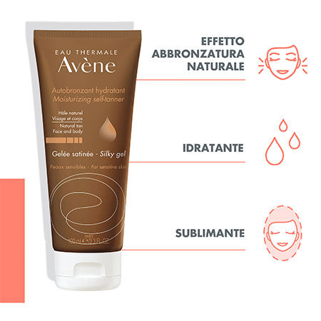 EAU THERMALE AVENE SOLARE AUTOABBROZZANTE IDRATANTE 100 ML NUOVA FORMULA image not present