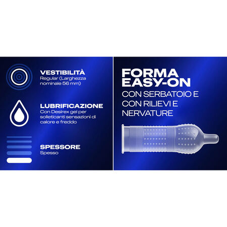 DUREX INTENSE ORGASMIC CONDOM 6 PEZZI image not present