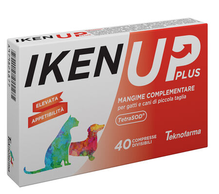 IKEN UP PLUS CANI GATTI PICCOLA TAGLIA SCATOLA 40 COMPRESSE image not present