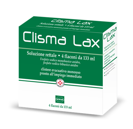 CLISMALAX*4 flaconi 133 ml soluz rett image not present