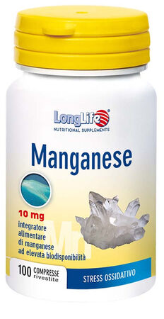 LONGLIFE MANGANESE 10 MG 100 COMPRESSE image not present