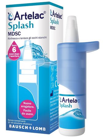 ARTELAC SPLASH MULTIDOSE GOCCE OCULARI FLACONE 10 ML image not present