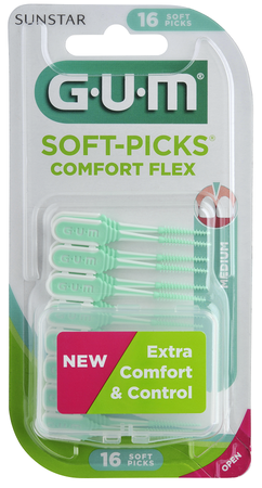 GUM SOFT PICK COMFORT FLEX SCOVOLINO INTERDENTALE 40 PEZZI image not present
