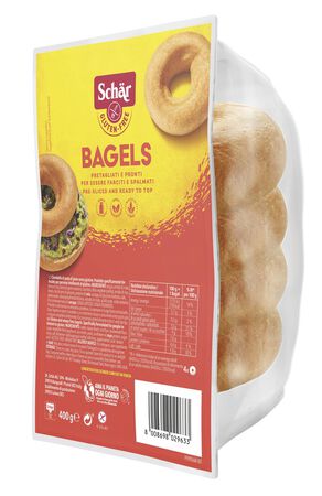 SCHAR BAGELS SENZA LATTOSIO 4 PEZZI DA 100 G image not present