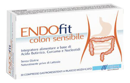ENDOFIT COLON SENSIBILE 30 COMPRESSE GASTRORESISTENTI A RILASCIO MODIFICATO image not present