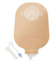 SACCA UROSTOMIA ANATOMICA URO RUBINETTO DI CHIUSURA DI SICUREZZA NOVA 2 43MM 10 PEZZI+1ATTATORE+TAPPINI ESTERNI