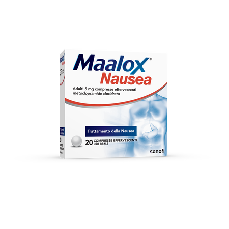 MAALOX NAUSEA*20 cpr efferv 5 mg image not present