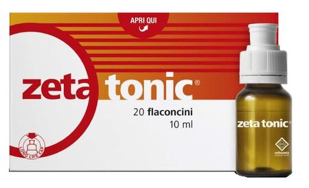 ZETA TONIC 20 FLACONCINI 10 ML image not present