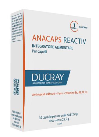 ANACAPS REACTIV DUCRAY 30 CAPSULE 2017 image not present