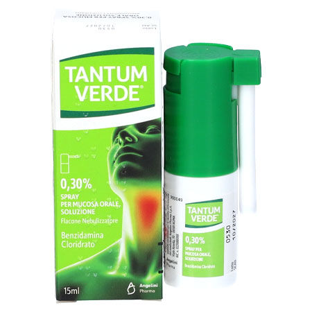 TANTUM VERDE*soluz mucosa orale 30 ml 0,15% image not present