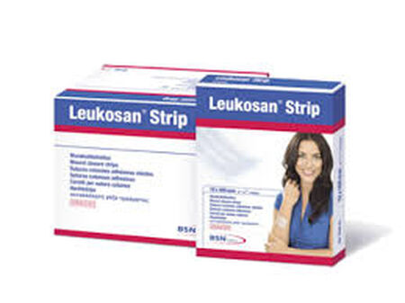 CEROTTO PER SUTURA LEUKOSAN STRIP 3X75 MM 2 BUSTE X 5 CEROTTI image not present