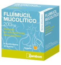 FLUIMUCIL MUCOLITICO*30 bust grat 200 mg senza zucchero