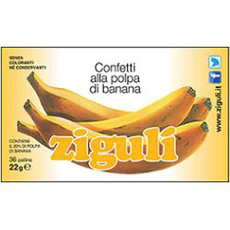 ZIGULI BANANA 36 PALLINE 22 G image not present