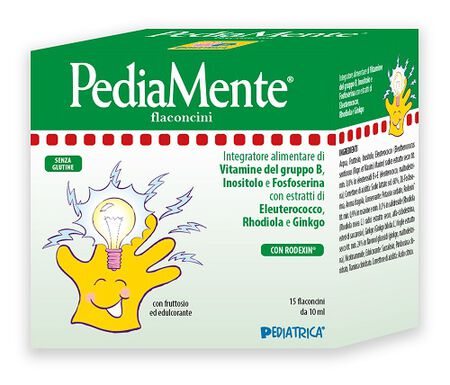 PEDIAMENTE 15 FLACONCINI 10 ML image not present