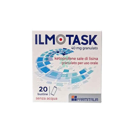 ILMOTASK*orale grat 20 bust 40 mg image not present