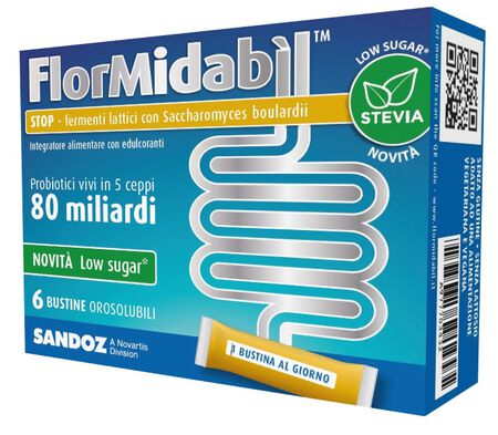 FLORMIDABIL STOP 6 BUSTINE CON STEVIA image not present
