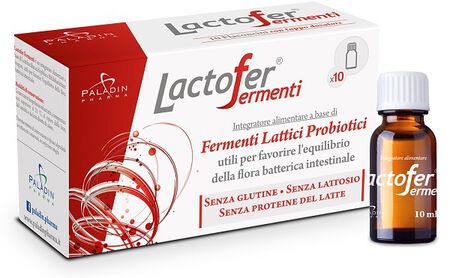 LACTOFER FERMENTI 10 FLACONCINI 10 ML image not present
