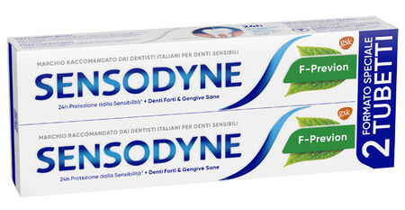 SENSODYNE F PREVION 2 X 75 ML image not present