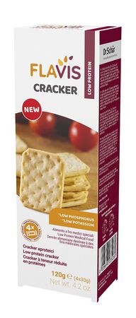FLAVIS CRACKER APROTEICI 4 PORZIONI DA 30 G image not present