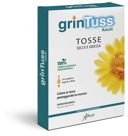 GRINTUSS ADULTI SCIROPPO 12 FLACONCINI image not present