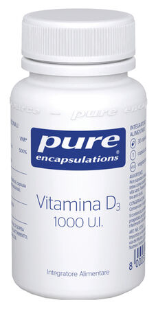 PURE ENCAPSULATIONS VITAMINA D3 30 CAPSULE image not present