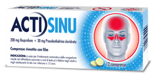 ACTISINU*12 cpr riv 200 mg + 30 mg