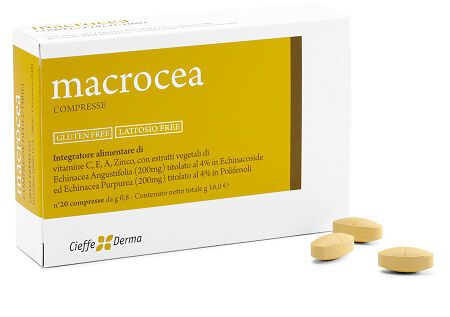 MACROCEA 20 COMPRESSE DEGLUTIBILI image not present