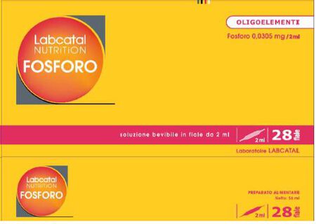 LABCATAL NUTRITION FOSFORO 28 FIALE X 2 ML image not present