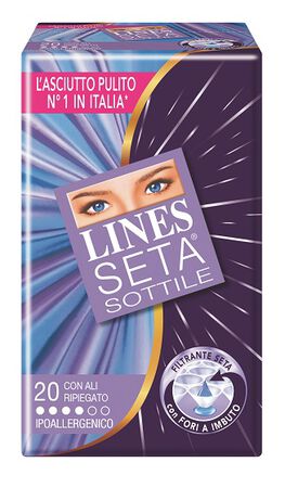 LINES SETA SOTTILE CON ALI X 20 PEZZI image not present