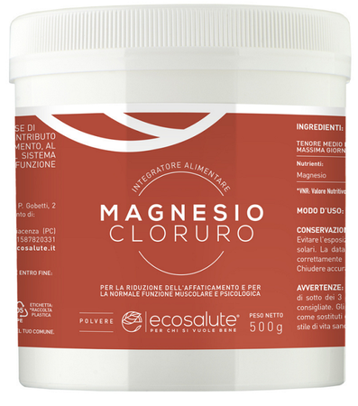 MAGNESIO CLORURO POLVERE 500 G image not present