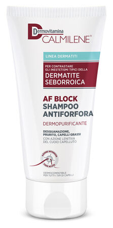 DERMOVITAMINA CALMILENE AF BLOCK SHAMPOO ANTIFORFORA DERMOPURIFICANTE DERMATITE SEBORROICA 200 ML image not present