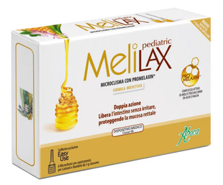 MELILAX PEDIATRIC MICROCLISMI 6 PEZZI 5 G image not present